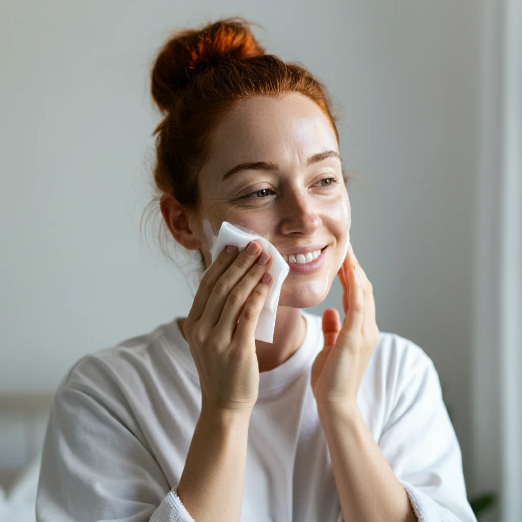 can you use baby wipes on your face