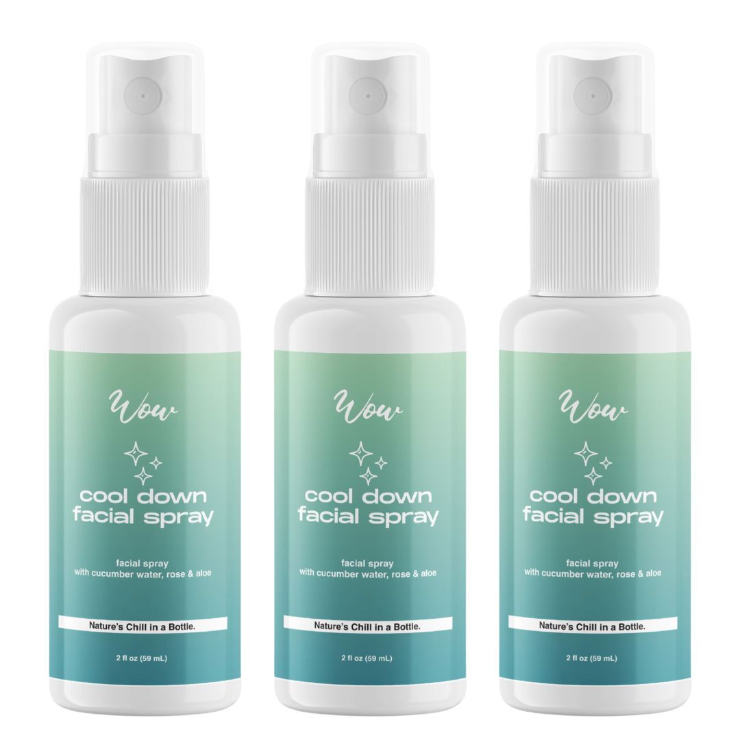 WOW Cool Down Facial Spray 3-Pack
