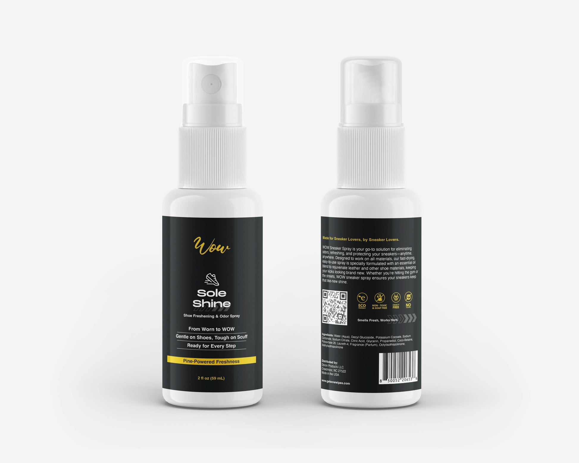 WOW Sole Shine Sneaker Cleaning Spray